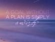 A Goal Without A Plan Is Simply A Wish