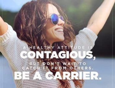 A Health Attitude Is Contagious