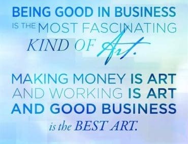 Being Good In Business