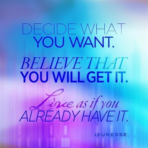 Decide What You Want