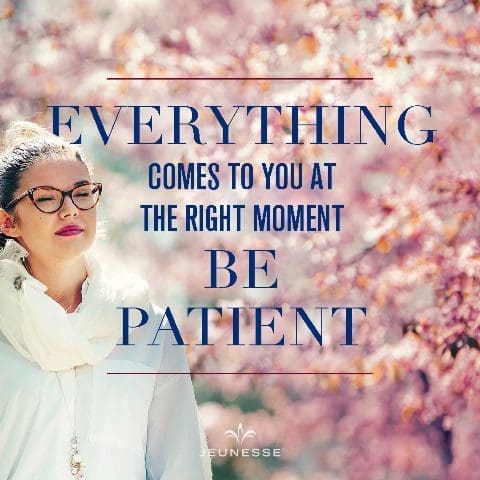 Everything Comes To You At The Right Moment