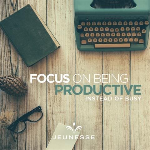 Focus On Being Productive Instead Of Busy