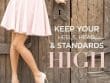 Keep Your Heels Head Standards High
