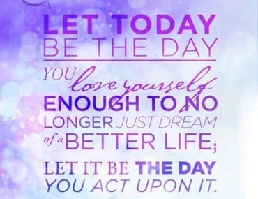 Let Today Be The Day