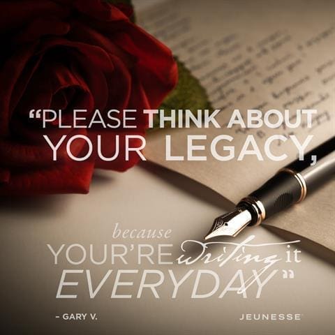 Please Think About Your Legacy