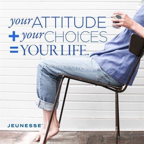 Your Attitude Your Choices = Your Life